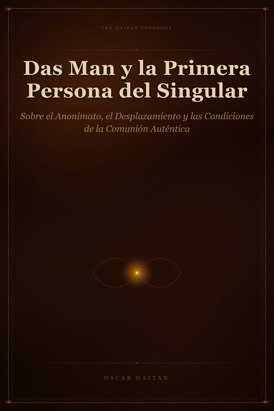 Das Man y la Primera Persona del Singular