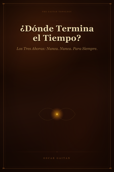 ¿Dónde termina el tiempo?