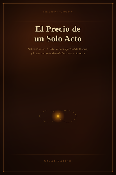 El Precio de un Solo Acto