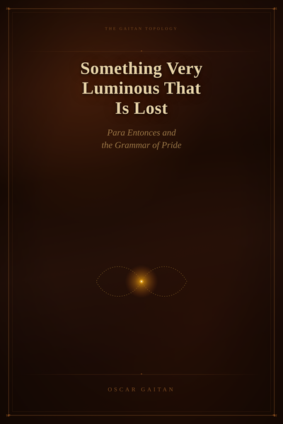 Something Very Luminous That Is Lost