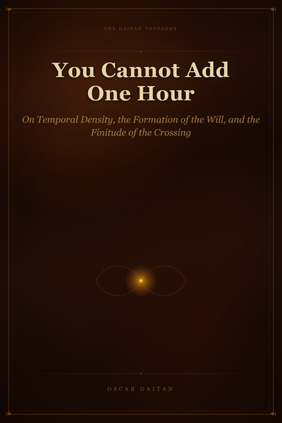 You Cannot Add One Hour